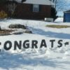 Lawn Letters "Congrats!"