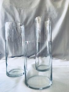 Table centerpieces glassware